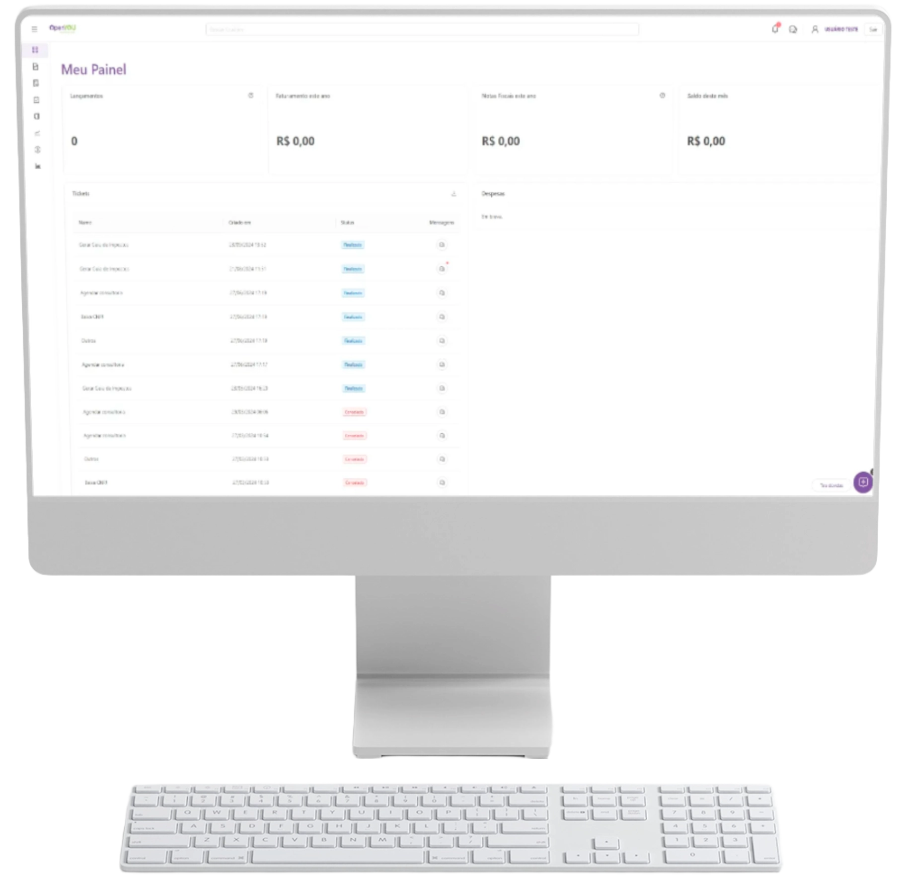 Plataforma OpenYOU no desktop